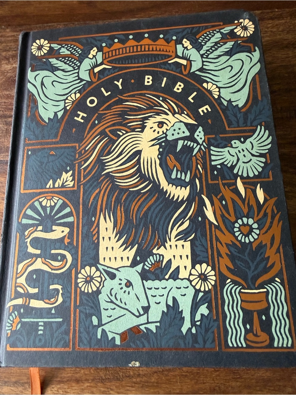ESV Single Column Journaling Bible, Artist Series Joshua Noom the Lion